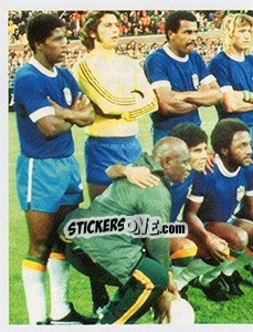 Sticker O time na Alemanha - Brasil de Todas as Copas n. 84 - Panini
