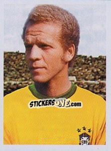 Sticker Ademir da Guia - Brasil de Todas as Copas n. 88 - Panini