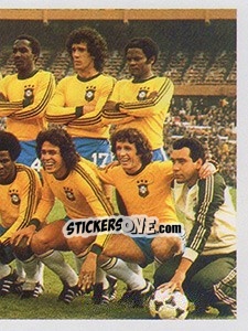 Sticker A seleção terceira colocada