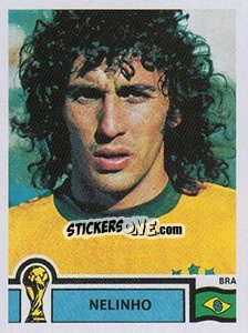 Sticker Nelinho - Brasil de Todas as Copas n. 93 - Panini