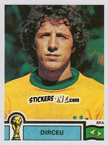 Sticker Dirceu - Brasil de Todas as Copas n. 94 - Panini