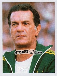 Sticker Telê Santana - Brasil de Todas as Copas n. 97 - Panini