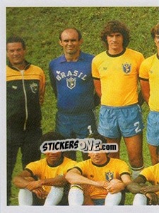 Sticker A Constelação Brasileira - Brasil de Todas as Copas n. 98 - Panini