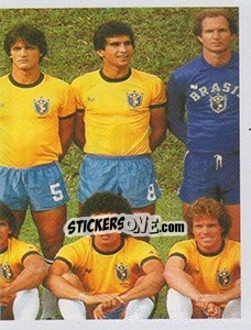 Sticker A Constelação Brasileira - Brasil de Todas as Copas n. 101 - Panini