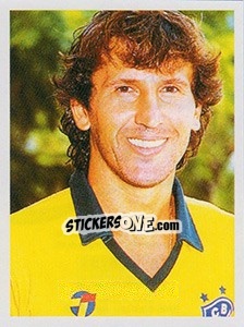 Sticker Zico - Brasil de Todas as Copas n. 106 - Panini