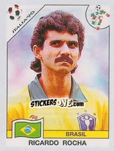 Sticker Ricardo Rocha - Brasil de Todas as Copas n. 108 - Panini