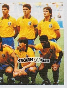 Sticker A seleção de Lazaroni - Brasil de Todas as Copas n. 110 - Panini