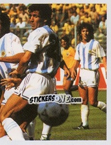 Sticker Brasil x Argentina - Brasil de Todas as Copas n. 112 - Panini