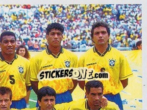 Sticker O time de 1994 - Brasil de Todas as Copas n. 124 - Panini