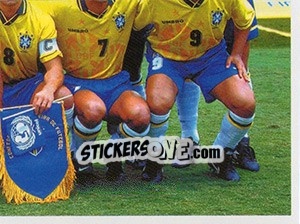 Cromo O time de 1994 - Brasil de Todas as Copas - Panini