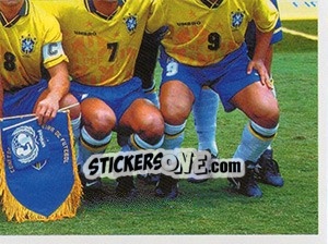 Sticker O time de 1994 - Brasil de Todas as Copas n. 126 - Panini