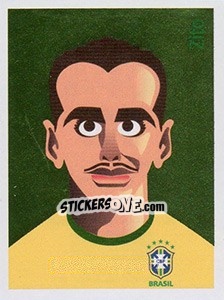 Sticker Zito - Brasil de Todas as Copas - Panini
