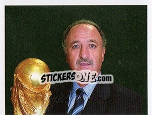 Sticker Luiz Felipe Scolari - Brasil de Todas as Copas - Panini