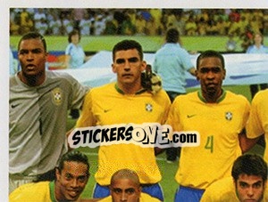 Figurina O time de 2006 - Brasil de Todas as Copas - Panini