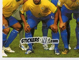 Sticker O time de 2006 - Brasil de Todas as Copas n. 164 - Panini