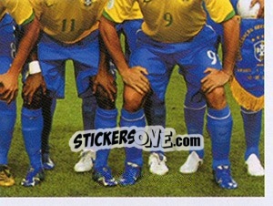 Sticker O time de 2006 - Brasil de Todas as Copas - Panini