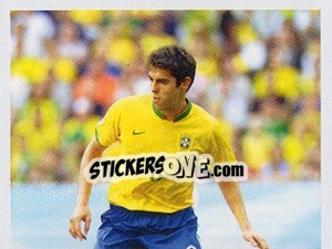 Sticker Kaká - Brasil de Todas as Copas n. 166 - Panini