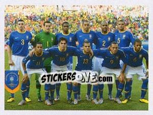 Cromo Brasil x Holanda - Brasil de Todas as Copas - Panini