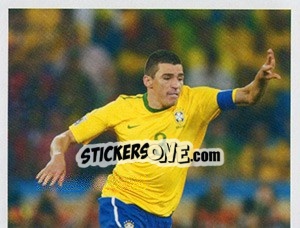 Sticker Lúcio - Brasil de Todas as Copas n. 169 - Panini