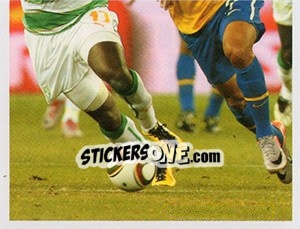 Sticker Luís Fabiano - Brasil de Todas as Copas n. 176 - Panini