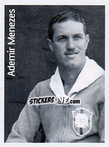 Sticker Ademir Menezes - Brasil de Todas as Copas n. 177 - Panini