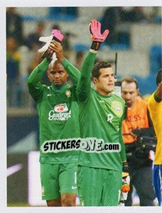 Sticker Palmas para a torcida - Brasil de Todas as Copas n. 180 - Panini