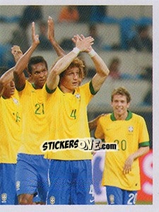 Sticker Palmas para a torcida - Brasil de Todas as Copas - Panini