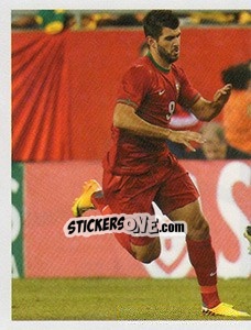 Sticker David Luiz - Brasil de Todas as Copas n. 190 - Panini