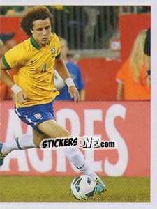 Figurina David Luiz - Brasil de Todas as Copas - Panini