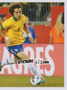 Sticker David Luiz - Brasil de Todas as Copas n. 191 - Panini