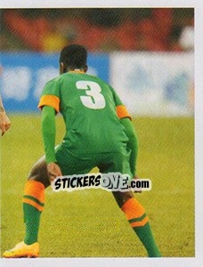 Sticker Dani Alves - Brasil de Todas as Copas n. 193 - Panini