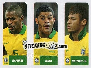Figurina Ramires / Hulk / Neymar Jr.