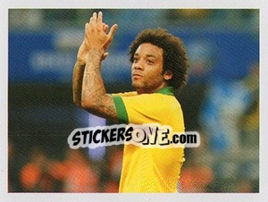 Sticker Marcelo - Brasil de Todas as Copas n. 198 - Panini