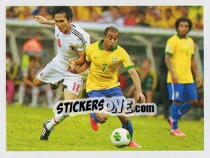 Sticker Lucas Moura - Brasil de Todas as Copas - Panini