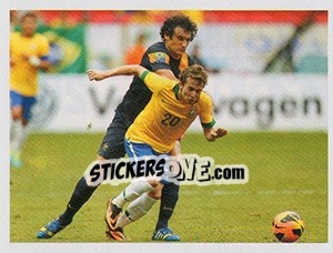 Sticker Bernard - Brasil de Todas as Copas n. 204 - Panini