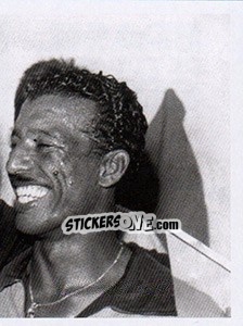 Sticker Abraço do mestre - Brasil de Todas as Copas n. 218 - Panini