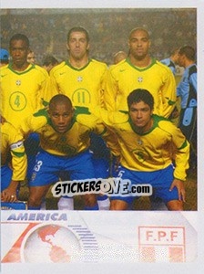 Sticker 2004, o ano do hepta - Brasil de Todas as Copas n. 226 - Panini
