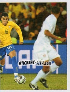 Sticker Tri na África do Sul - Brasil de Todas as Copas - Panini