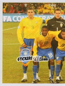 Sticker Campeões de 2009 - Brasil de Todas as Copas n. 239 - Panini