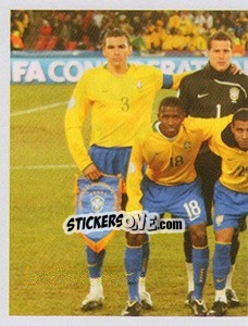 Sticker Campeões de 2009 - Brasil de Todas as Copas - Panini