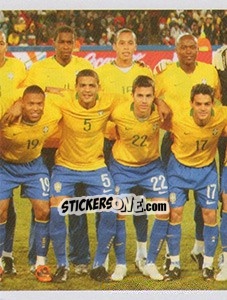 Sticker Campeões de 2009 - Brasil de Todas as Copas n. 241 - Panini