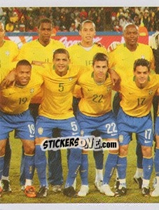 Figurina Campeões de 2009 - Brasil de Todas as Copas - Panini