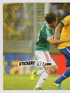 Sticker Brasil x México