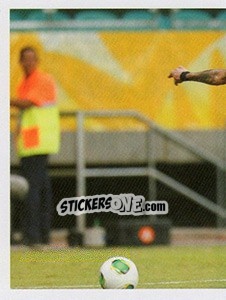 Sticker Brasil x Itália - Brasil de Todas as Copas n. 247 - Panini