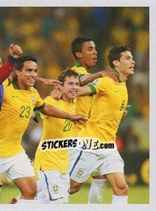 Sticker Brasil - Brasil de Todas as Copas n. 254 - Panini