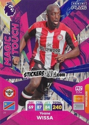 Sticker Joanne Wissa - English Premier League 2023-2024. Adrenalyn XL Plus
 n. 77 - Topps