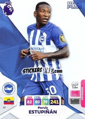 Sticker Pervis Estupiñán - English Premier League 2023-2024. Adrenalyn XL Plus
 n. 87 - Topps