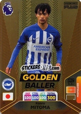 Sticker Kaoru Mitoma - English Premier League 2023-2024. Adrenalyn XL Plus
 n. 93 - Topps
