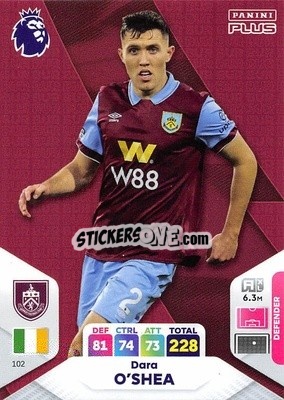 Sticker Dara O’Shea - English Premier League 2023-2024. Adrenalyn XL Plus
 - Topps