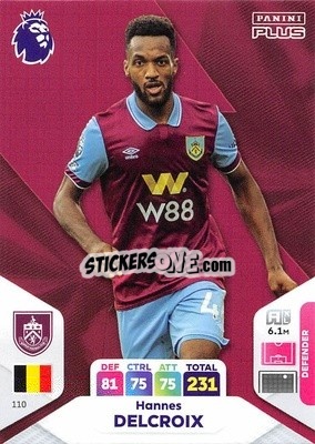 Figurina Hannes Delcroix - English Premier League 2023-2024. Adrenalyn XL Plus
 - Topps